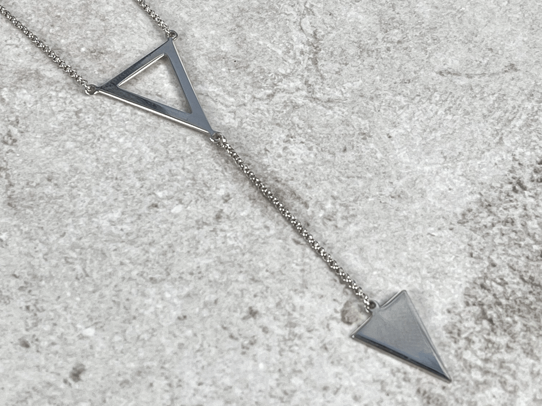 Triangle Drop Necklace