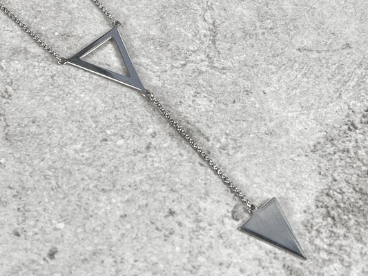 Triangle Drop Necklace